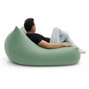 Puff Viva Sensorial Ergonômico Extrema Maciez Enchimento Pérolas 3mm Pufe