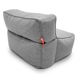 Puff Brisa | Conforto para áreas externas - Cor Cinza