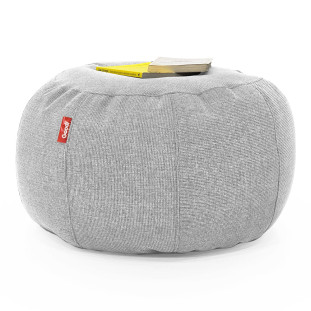 Puff de Apoio Núcleo Elegante e luxuosa Enchimento Pérolas 3mm  Pufe Macio Bege