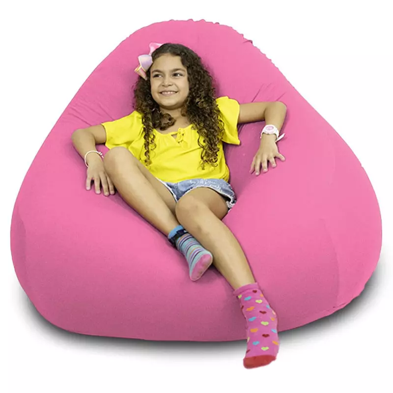 Puff Seth Pink - Sensorial, leve e macio