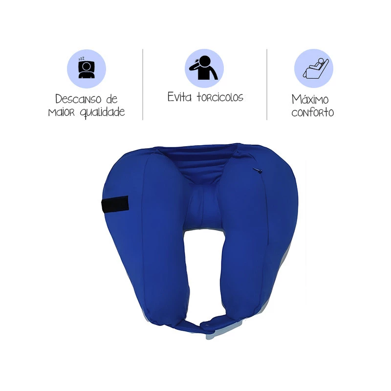 Almofada Good Plus - suporte de pescoço com máscara