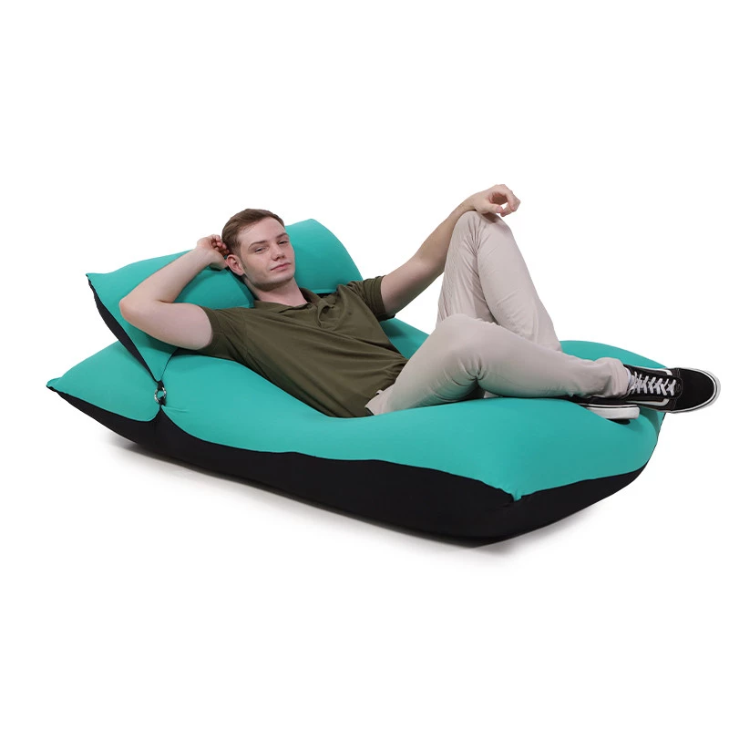 Puff Big Pillow Sensorial e apoio para cabeça - Verde Jade
