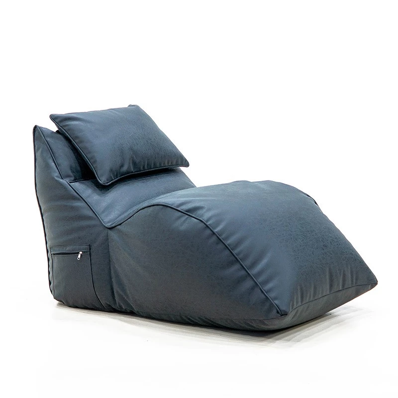 Puff Ornella - Chaise Lounge em Tecido Nobuck Preto | Good Pufes