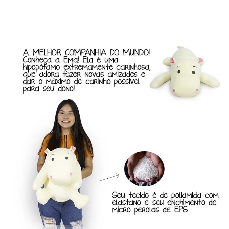 Bichinho Hipopótamo Ema