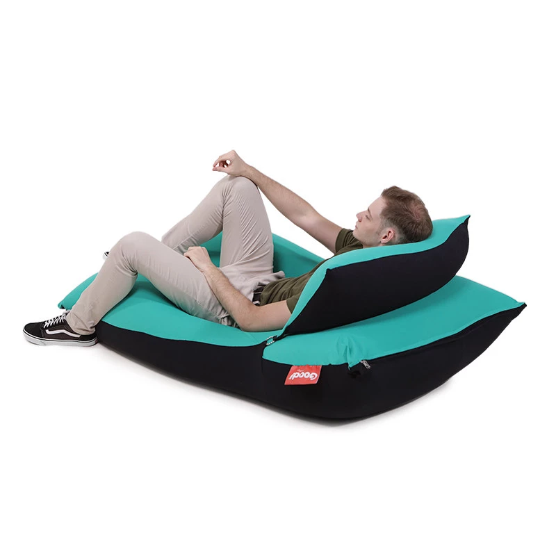 Puff Big Pillow Sensorial e apoio para cabeça - Verde Jade