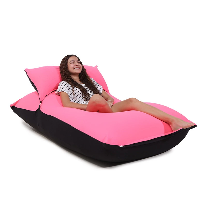 Puff Big Pillow Sensorial e apoio para cabeça - Pink Neon
