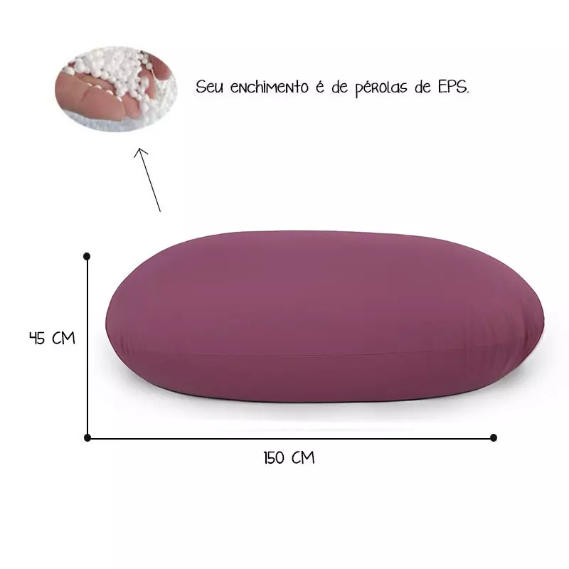Puff Zion - sensorial com seu design inovador e multifuncional 