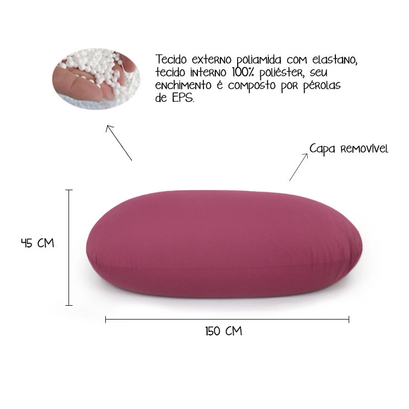 Puff Zion - sensorial com seu design inovador e multifuncional 