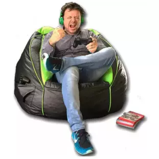Áudio Puff - Puff Gamer feito em tecido sintetico/perolas de EPS