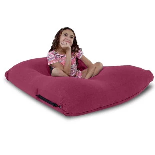 Puff Sarah Cor Marsala - Sensorial, leve e macio