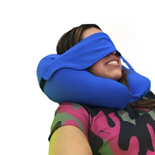 Almofada Good Plus - suporte de pescoço com máscara