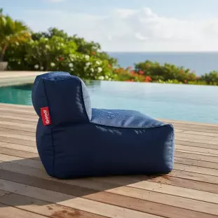 Puff Brisa | Conforto para áreas externas - Cor Azul