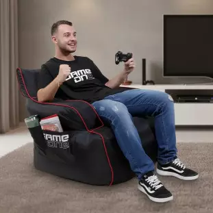 Puff Gamer Trono Game One com enchimento